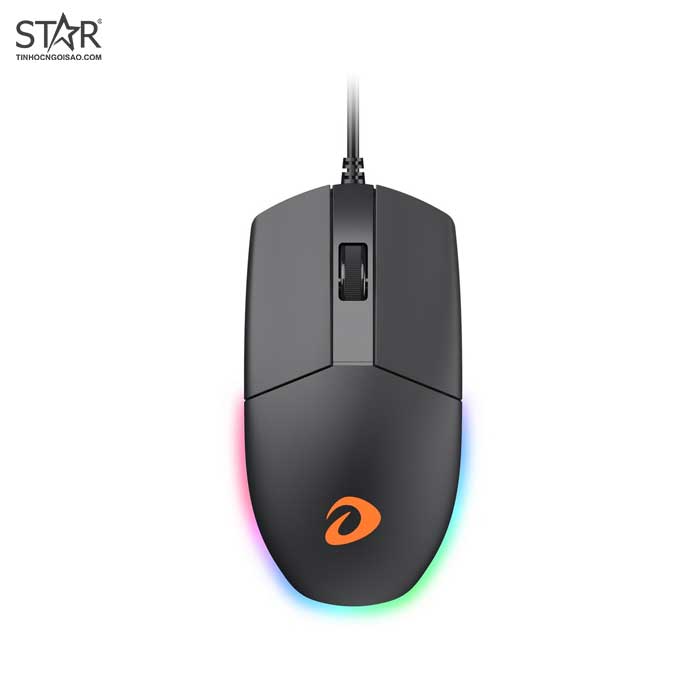 Chuột văn phòng DareU LM130S | Có dây, 1600 DPI, 85g, Đen - Ảnh 2