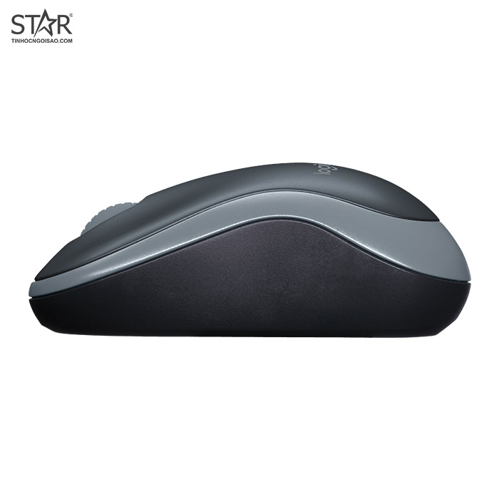 Chuột văn phòng Logitech M185 Optical | Wireless 2.4Ghz, 1000 DPI, 75g, Xám - Ảnh 5