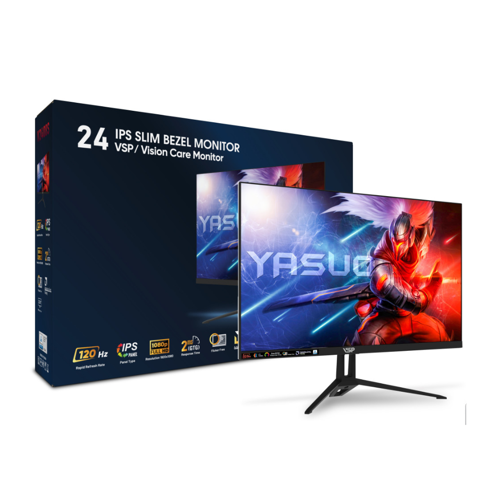 Màn hình Văn phòng VSP V2408S | 24 inch, FHD, 120Hz, IPS - Ảnh 4