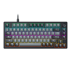 Bàn phím cơ gaming Dareu EK75 | Có dây, TKL, Linear Switch, RGB, Black/Gray