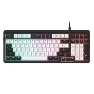 Bàn phím cơ gaming Dareu EK98 | Có dây, Fullsize, Linear Switch, RGB, White/Black