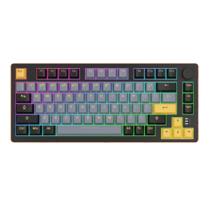 Bàn phím cơ gaming Dareu EK75 Pro | 3 Mode, TKL, Linear Switch, RGB, Pink/Black/Yellow