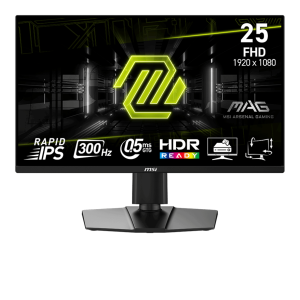 Màn hình Gaming MSI MAG 255PXF | 25 inch, FHD, 300Hz, IPS, Chân CTH