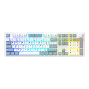 Bàn phím cơ gaming Dareu EK106 Pro | 3 Mode, Fullsize, Linear Switch, RGB, XanhHaze, Hot swap