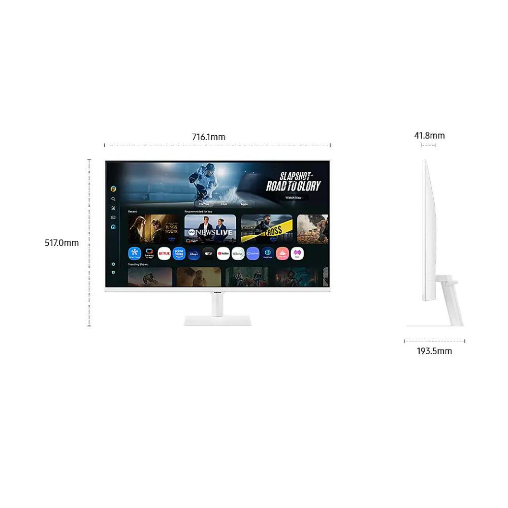 Màn hình Văn phòng Samsung LS32FM701UEXXV | 32 inch, 4K/UHD, 60Hz, VA - Ảnh 3