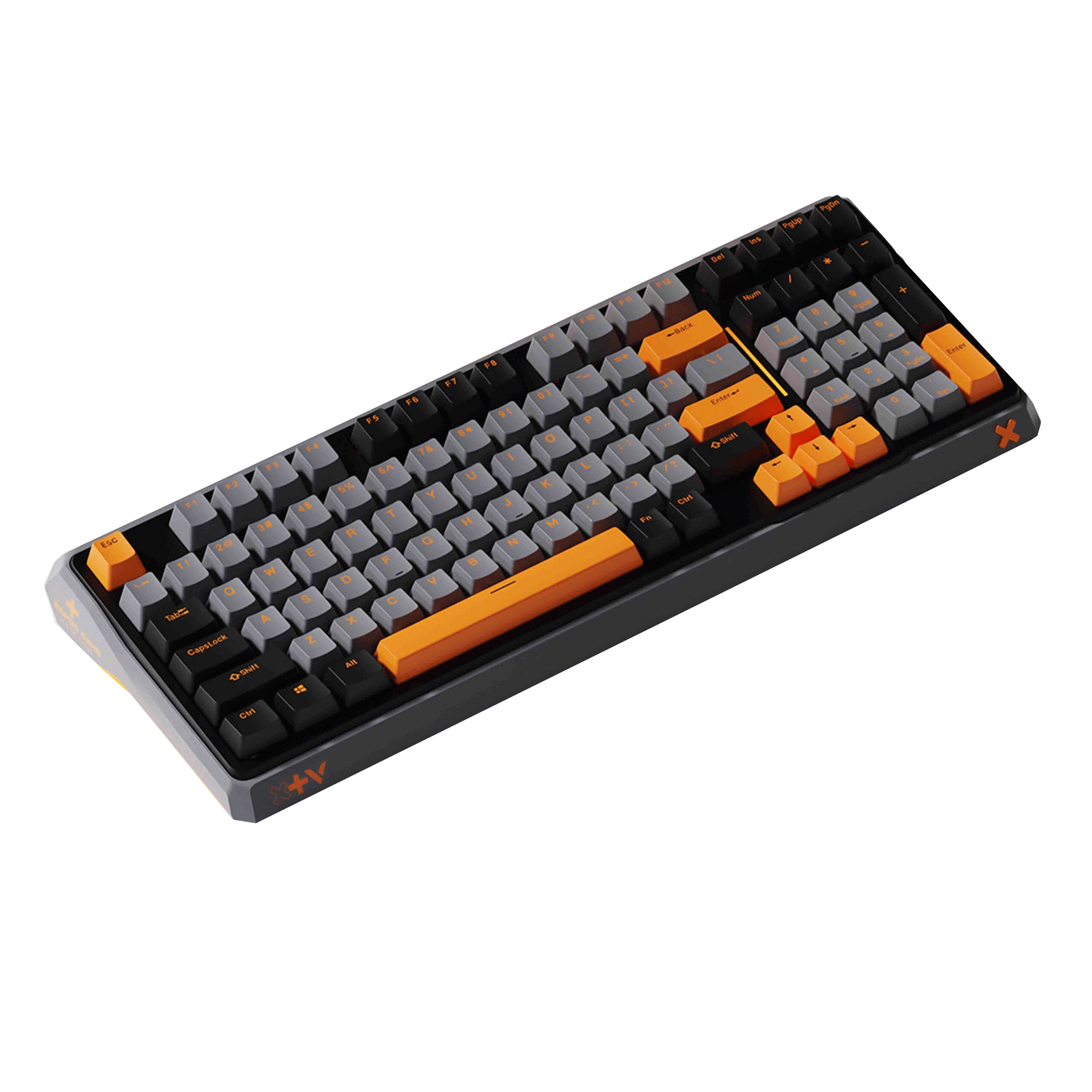 Bàn phím cơ gaming Rapoo V750 Pro | Có dây, Fullsize, Clicky Switch, RGB, Black/Gray/Cam - Ảnh 2