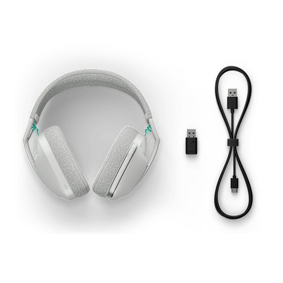 Tai Nghe Gaming Không Dây Logitech G321 White | LightSpeed Wireless Black (981-001570) - Ảnh 5