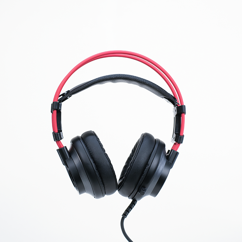 Tai nghe Gaming Xiberia K9 | Có dây, Over-ear, LED, Đen - Đỏ - Ảnh 4