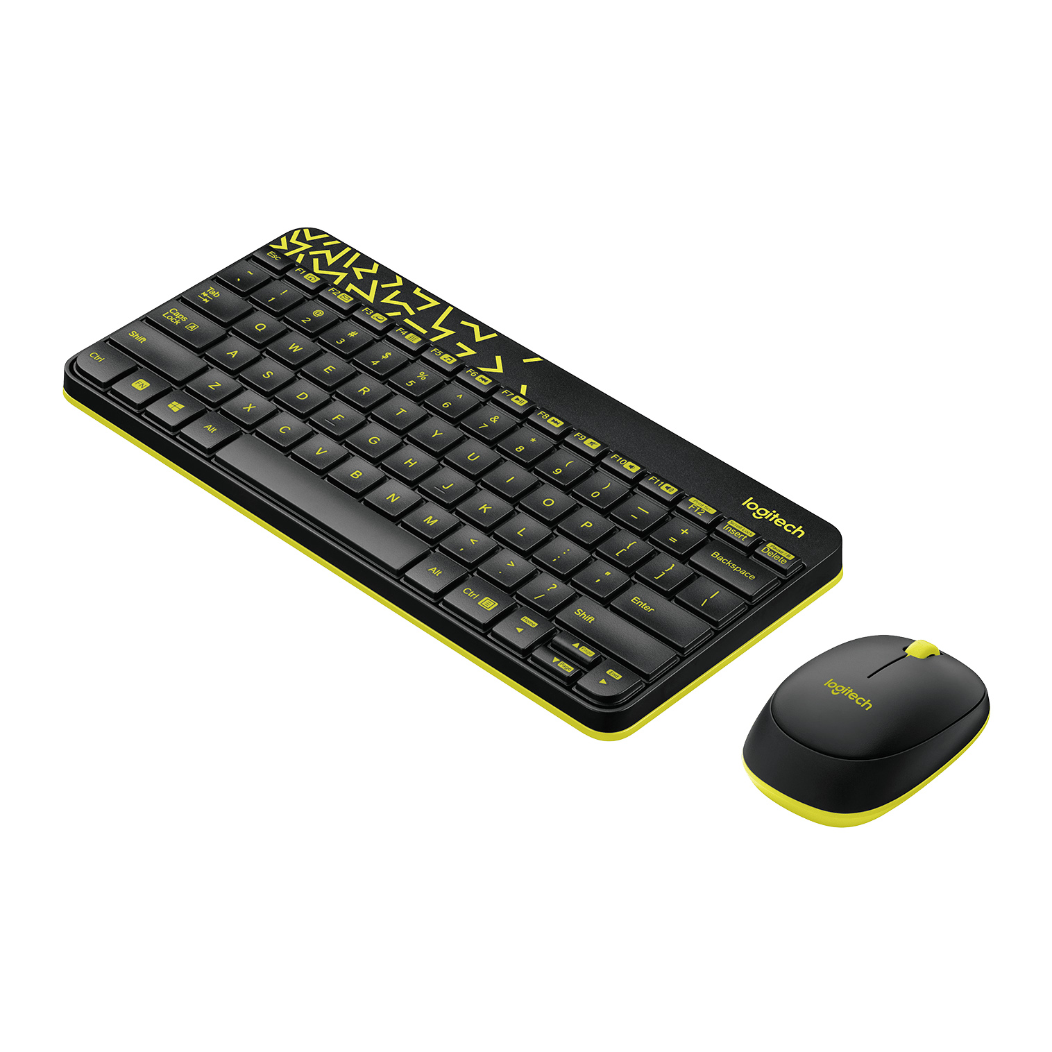 Combo phím chuột văn phòng Logitech MK240 | Wireless, Mini, Black - Ảnh 2