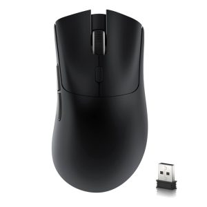 Chuột gaming Attack Shark R1 | 3 mode, 18000 DPI, 59g, Đen