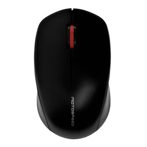 Chuột văn phòng Motospeed G40 | Wireless 2.4Ghz, 1600 DPI, 80g, Đen