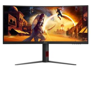 Màn hình Gaming AOC CU34G4H | 34 inch, 2K/WQHD, 200Hz, VA, Cong