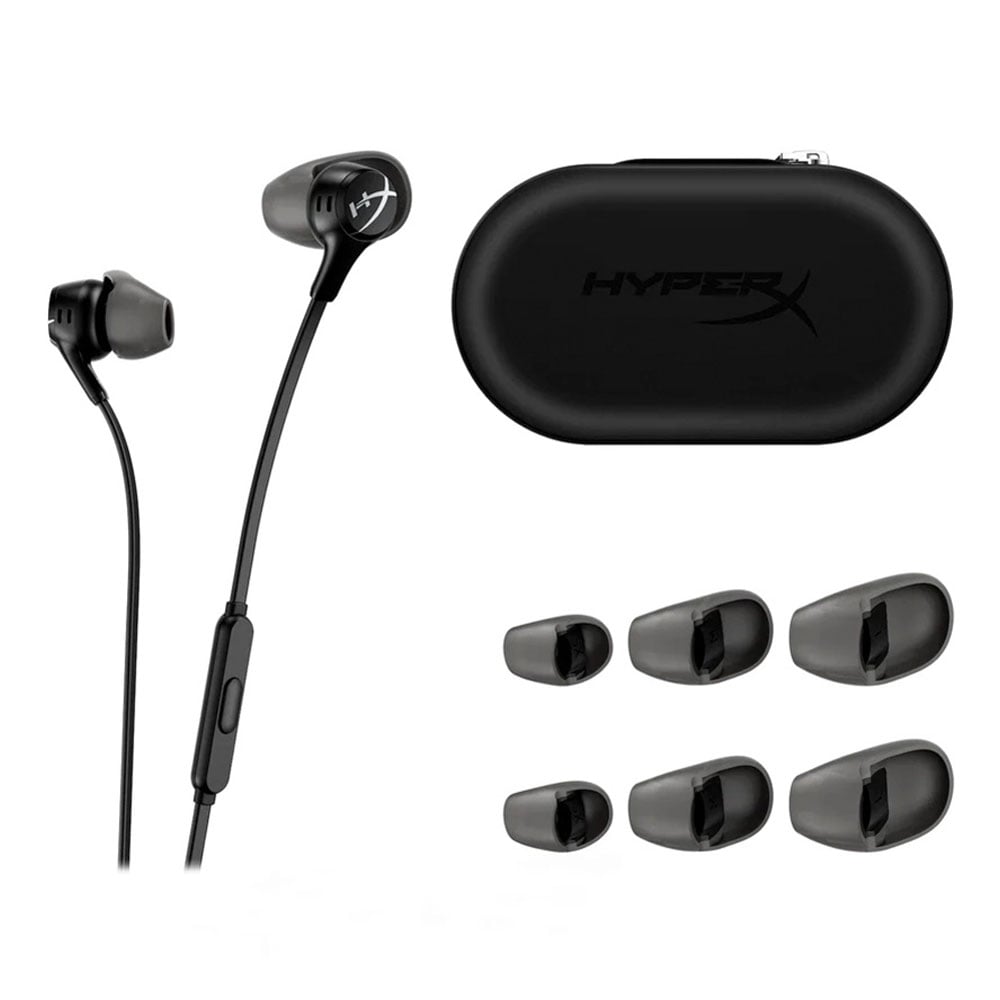 Tai nghe Gaming HP HyperX Cloud Earbuds II (70N24AA) | Có dây, Earbuds, Đen - Ảnh 3