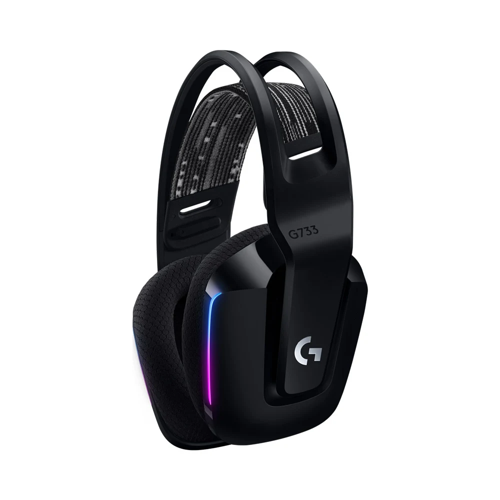 Tai nghe Gaming Logitech G733 LightSpeed (981-000867) | Không dây, Over-ear, RGB, Đen - Ảnh 3