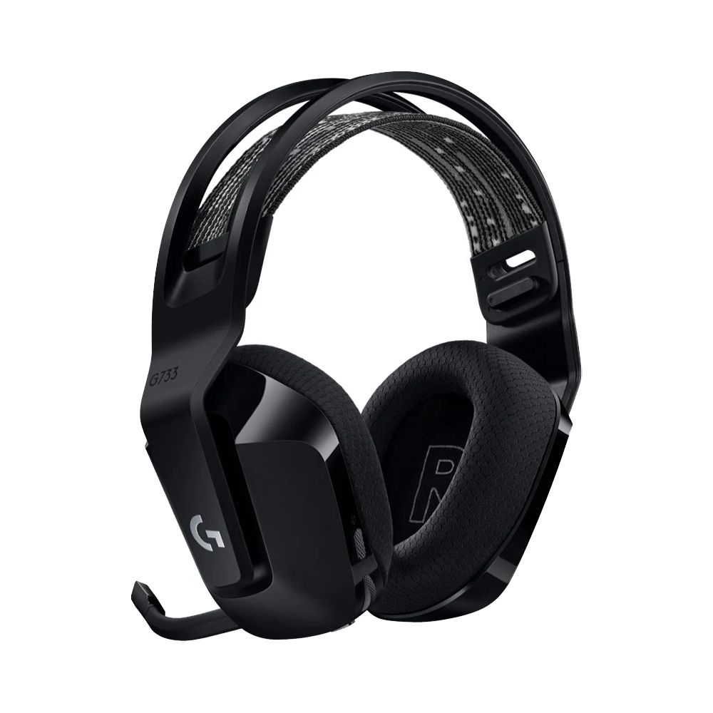 Tai nghe Gaming Logitech G733 LightSpeed (981-000867) | Không dây, Over-ear, RGB, Đen - Ảnh 4