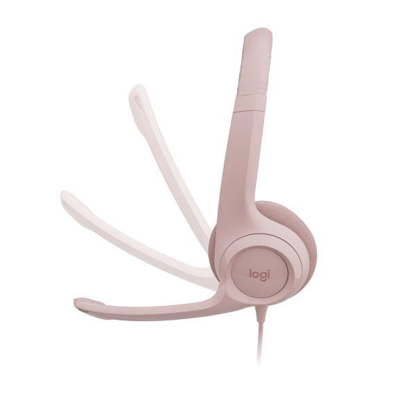 Tai nghe Logitech H390 (981-001282) | Có dây, USB, Headset, Hồng - Ảnh 4