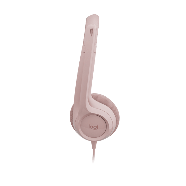 Tai nghe Logitech H390 (981-001282) | Có dây, USB, Headset, Hồng - Ảnh 5