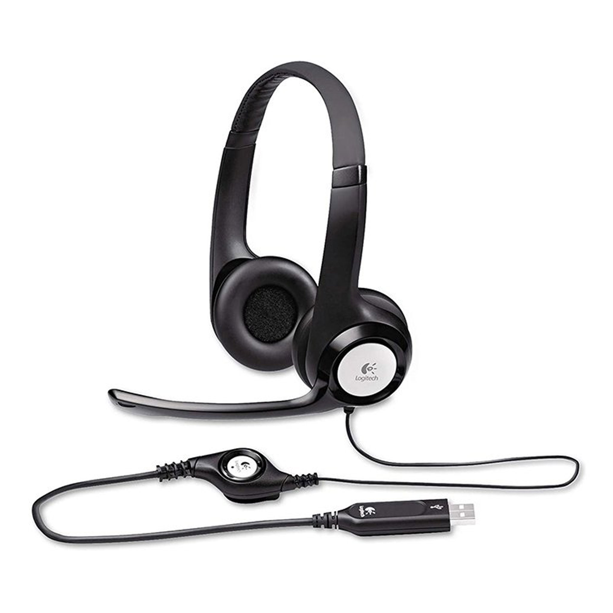Tai nghe Logitech H390 | Có dây, On-ear, Đen - Ảnh 2
