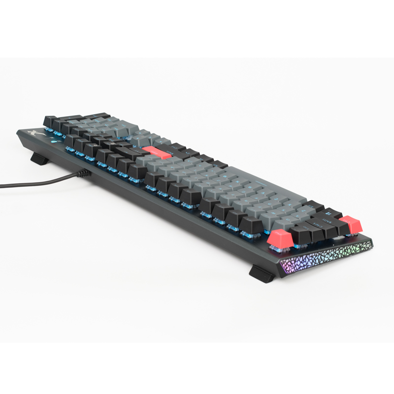 Bàn phím cơ gaming Xiberia XS3100 | Có dây, Fullsize, Optical Switch, RGB, Black/Gray - Ảnh 5