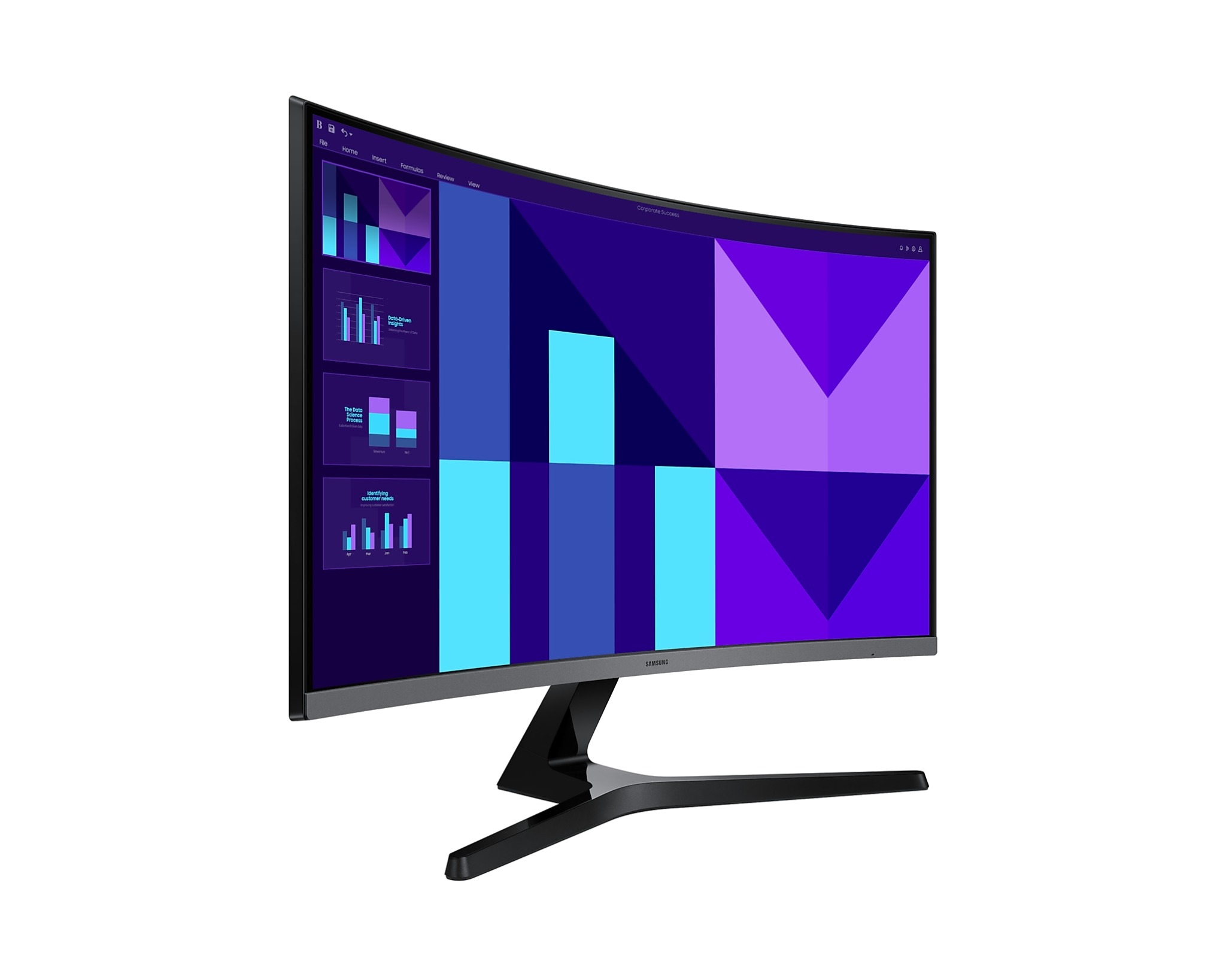 Màn hình Văn phòng Samsung LS27D390GAEXXV | 27 inch, FHD, 100Hz, VA - Ảnh 4