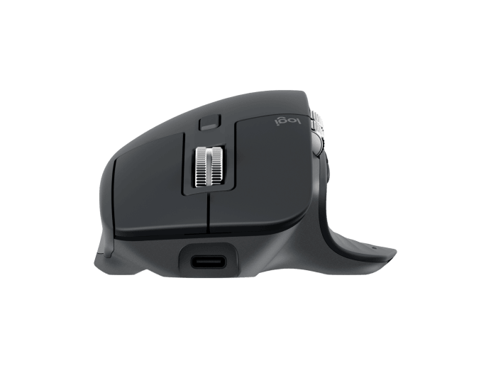 Chuột văn phòng Logitech MX Master 3S | Wireless + Bluetooth, 8000 DPI, 141g, Đen - Ảnh 4