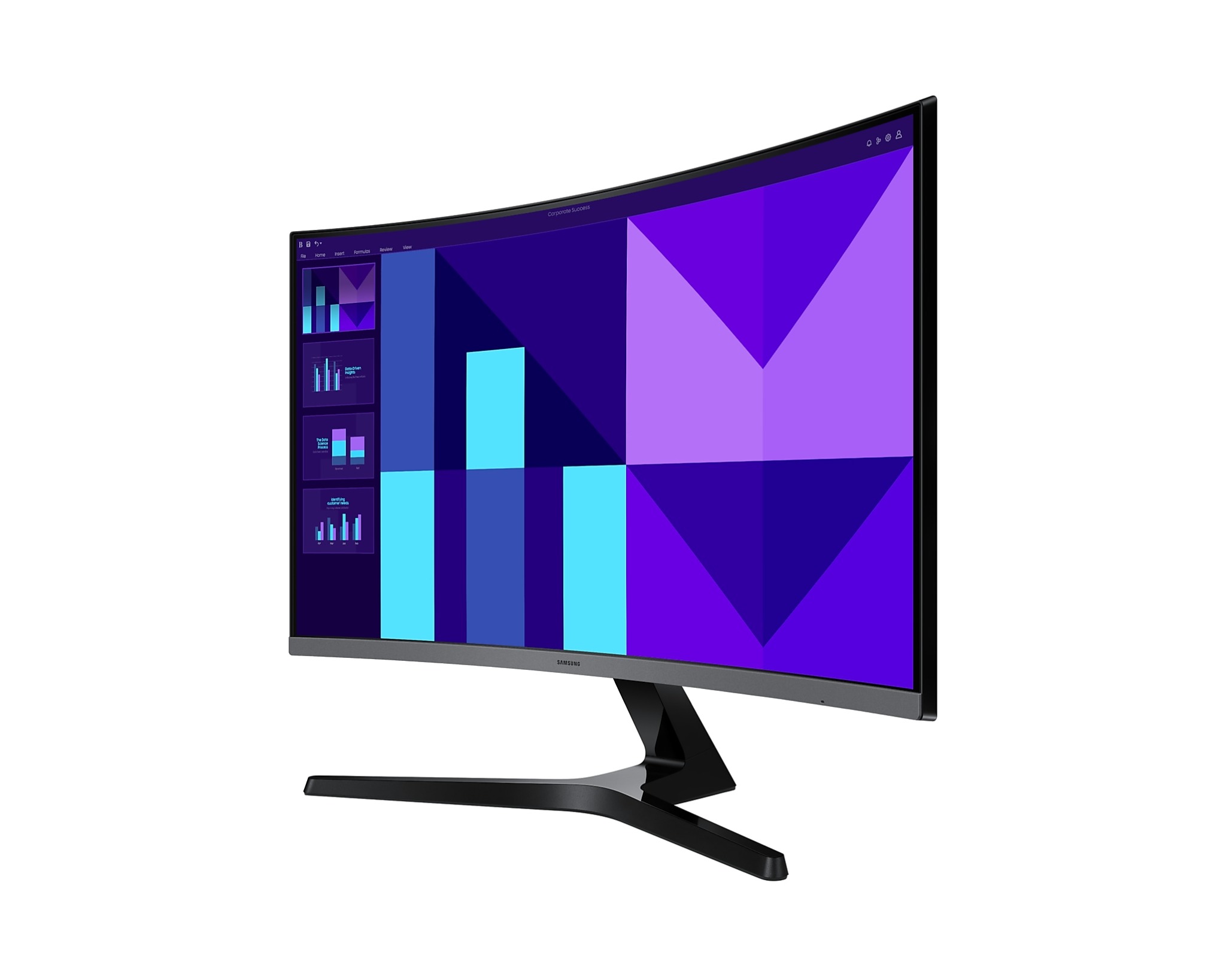 Màn hình Văn phòng Samsung LS27D390GAEXXV | 27 inch, FHD, 100Hz, VA - Ảnh 3