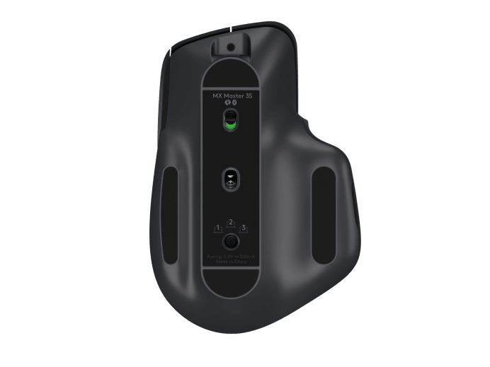 Chuột văn phòng Logitech MX Master 3S | Wireless + Bluetooth, 8000 DPI, 141g, Đen - Ảnh 2