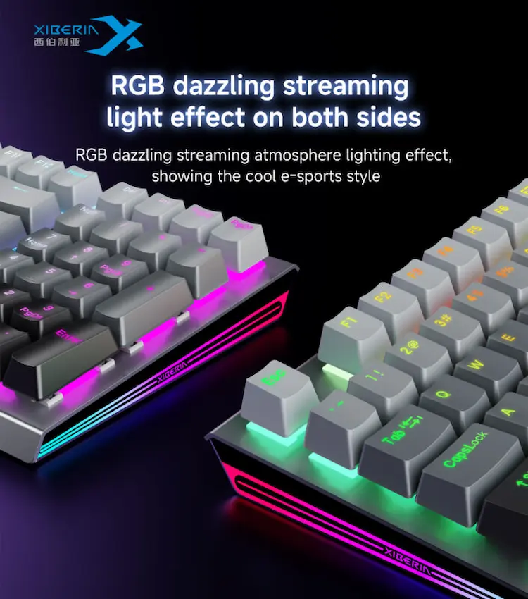 Bàn phím cơ gaming Xiberia CZ98 | Có dây, Fullsize, Magnetic Switch, RGB, BlackGradient, Rapid Trigger, Hot swap - Ảnh 5