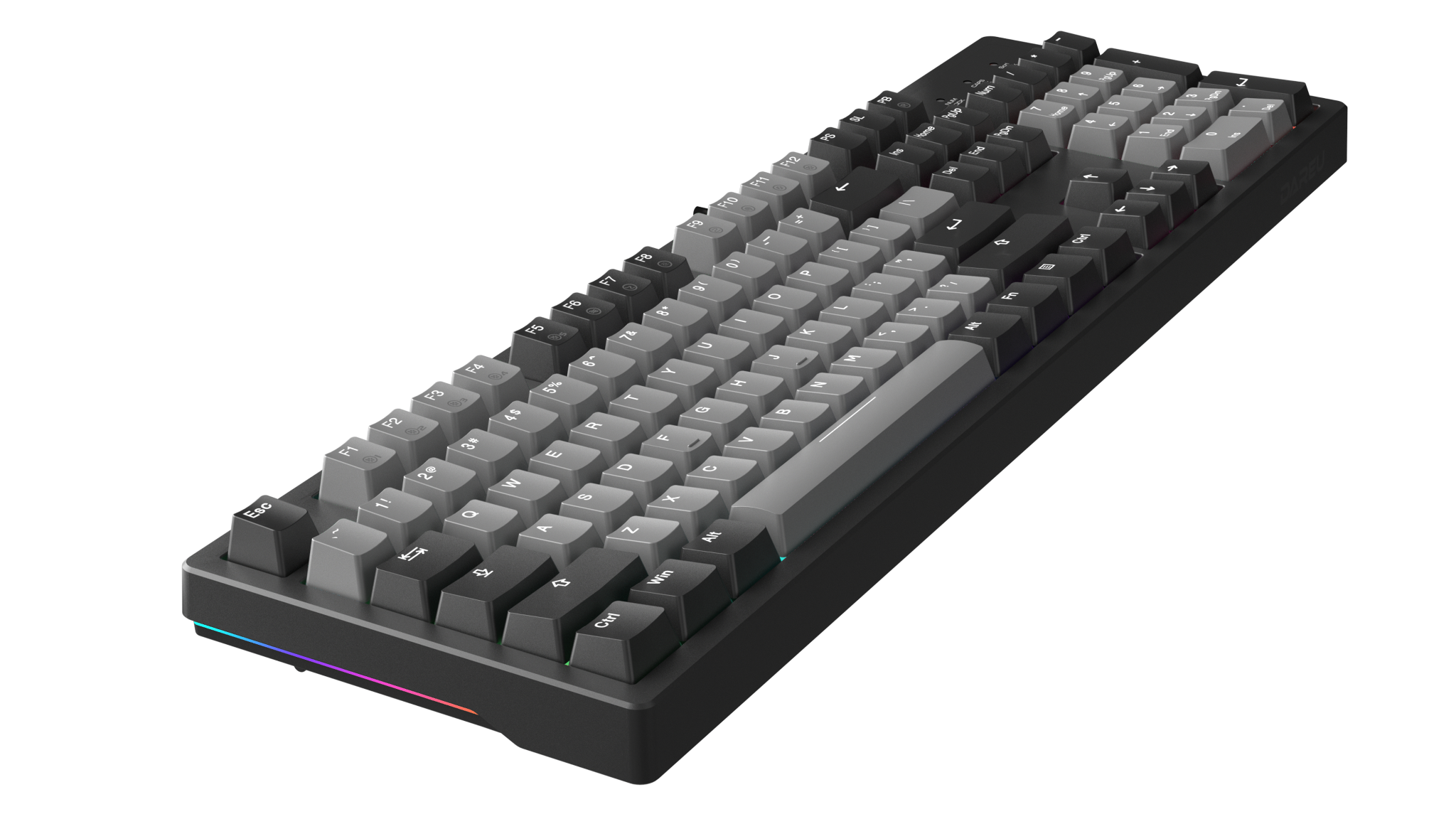 Bàn phím cơ gaming Dareu EK104 | Có dây, Fullsize, Linear Switch, RGB, Gray - Ảnh 3