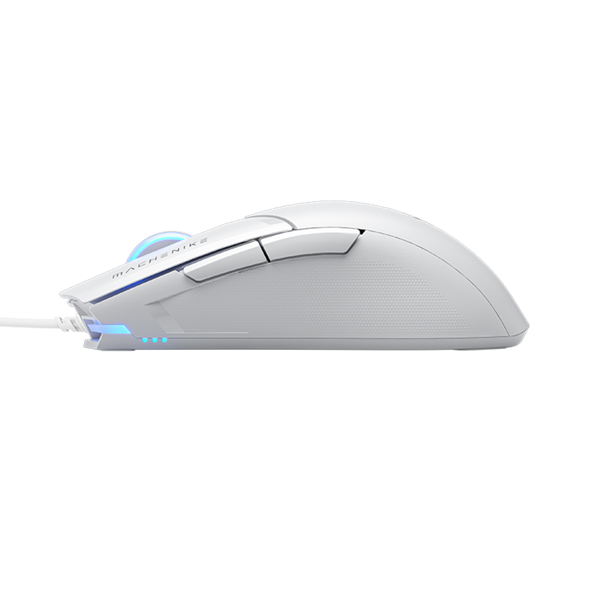 Chuột gaming Machenike M7 Pro | Có dây, 10000 DPI, 65g, RGB, Trắng - Ảnh 5