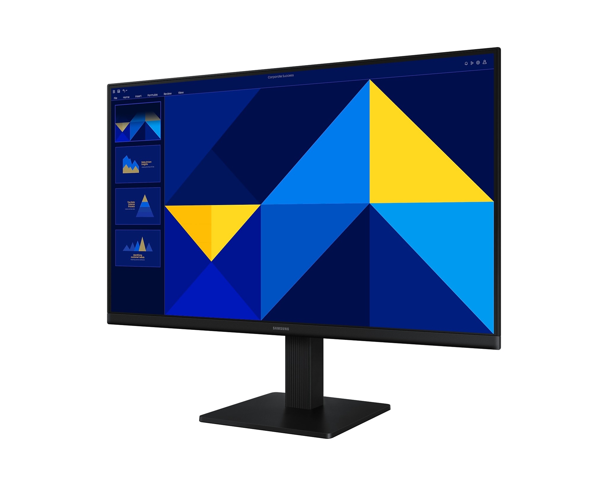 Màn hình Văn phòng Samsung LS24D300GAEXXV | 24 inch, FHD, 100Hz, IPS - Ảnh 3