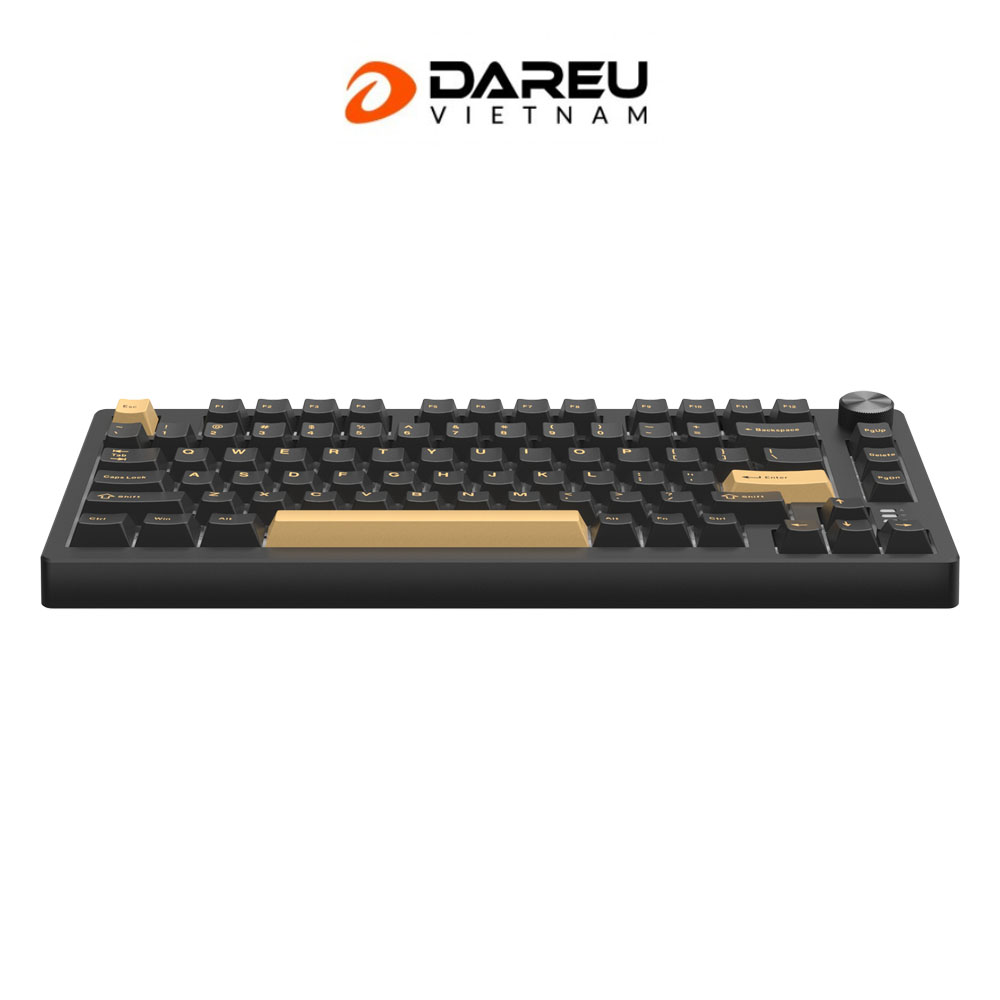 Bàn phím cơ gaming Dareu EK75 Rapid Trigger | Có dây, TKL, Magnetic Switch, RGB, Black, Rapid Trigger - Ảnh 3