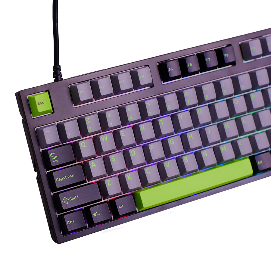 Bàn phím có dây gaming Darmoshark K9 Hot-swap switch Kaihua Magnetic Axis | Black, Grey - Ảnh 3