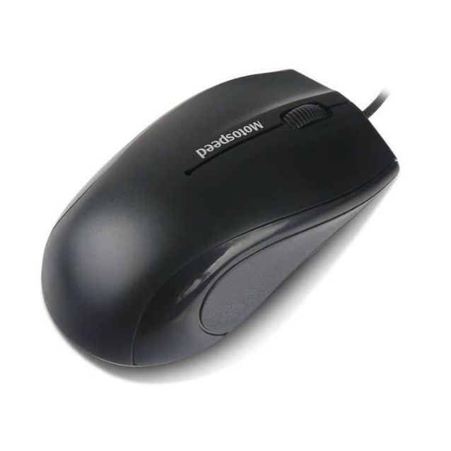 Chuột văn phòng Motospeed F333 | Có dây, 1000 DPI, 90g, Đen - Ảnh 2