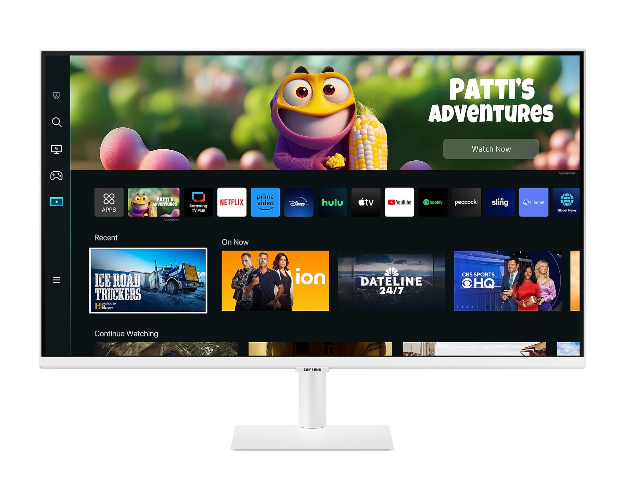 Màn hình thông minh Samsung M5 LS32CM501EEXXV | 32 inch, Full HD, VA, 60Hz, 4ms, Wifi + BT + Remote, phẳng - Ảnh 2