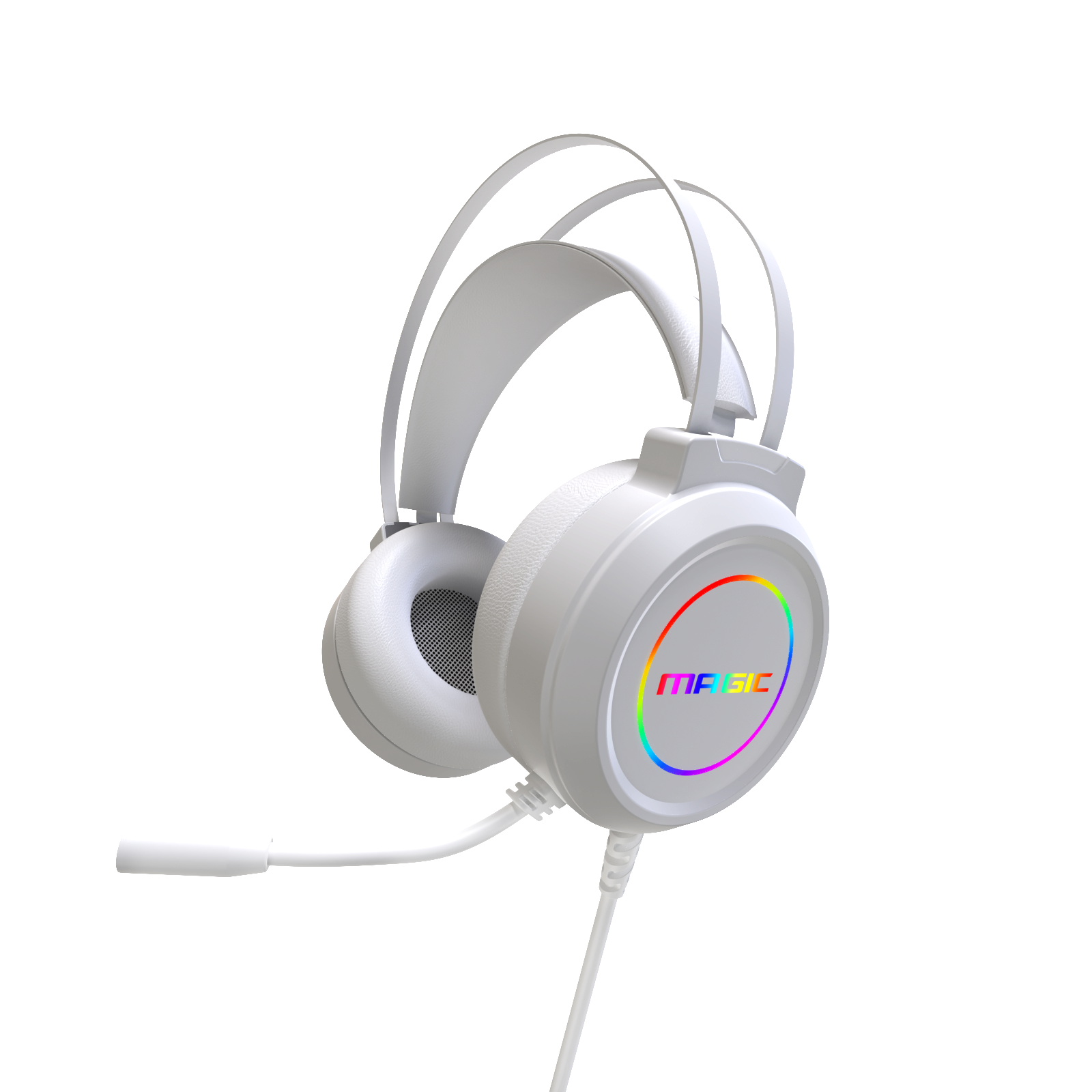 Tai nghe Gaming Magic HG-01 | 7.1 Surround, Trắng